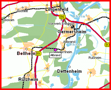 Bellheim Map