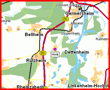 Hrdt (Hoerdt) Map